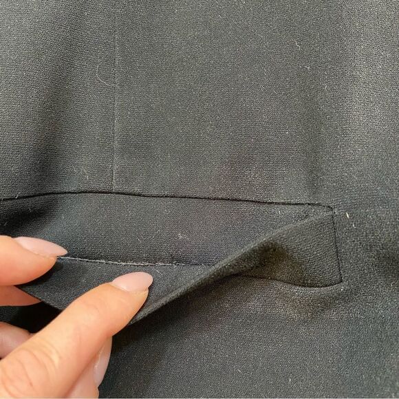 Ladies Alfred Dunner Black Three Button Blazer Size 12 - Picture 7 of 9